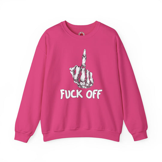 Fuck Off Finger Crewneck Sweatshirt