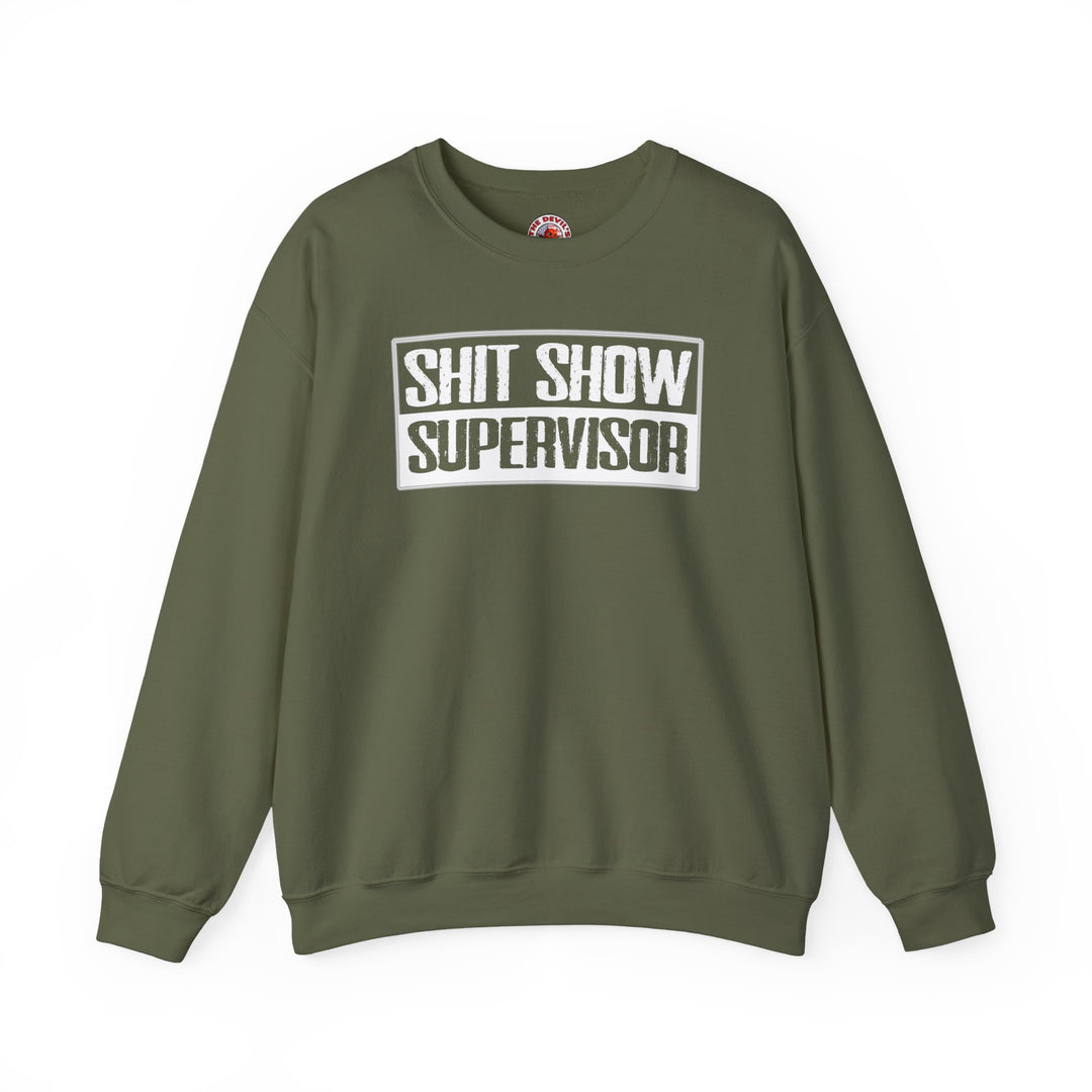 Shit Show Supervisor Crewneck Sweatshirt