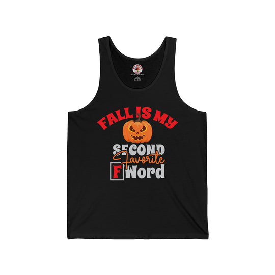 Fall Is My Second Favorite F Word Tank Top