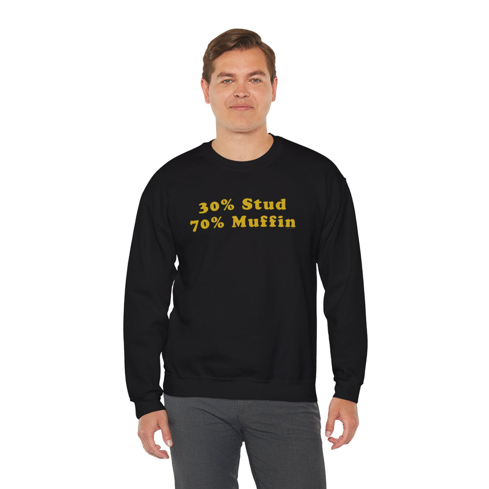 30% Stud 70% Muffin Crewneck Sweatshirt