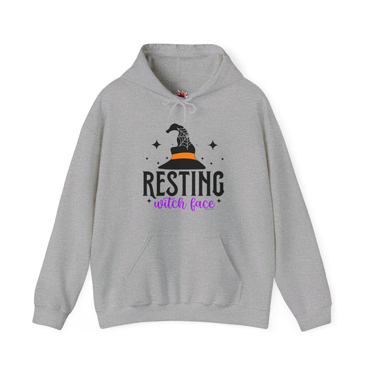 Resting Witch Face Hooded Sweatshirt