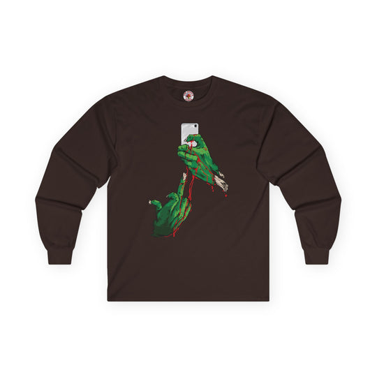 Selfie Monster Long Sleeve Tee