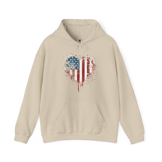 American Heart Hooded Sweatshirt