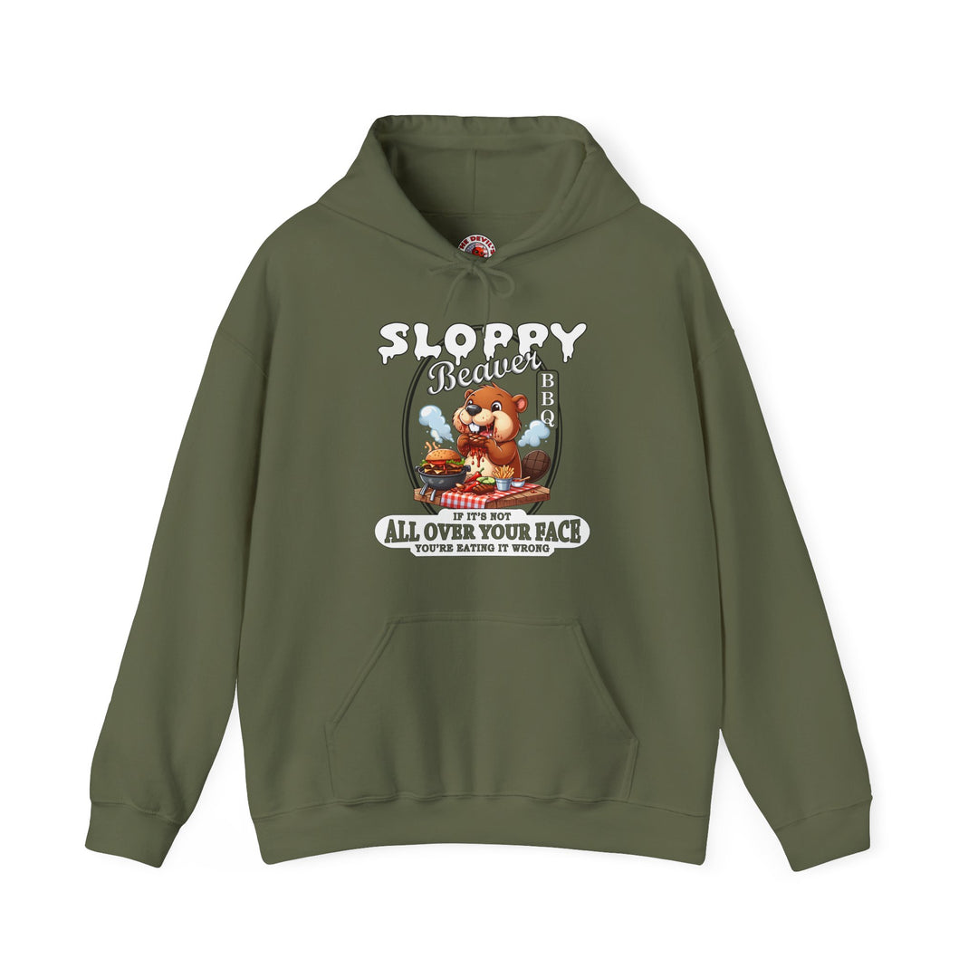 Sloppy Beaver BBQ Hooded Sweatshirt
