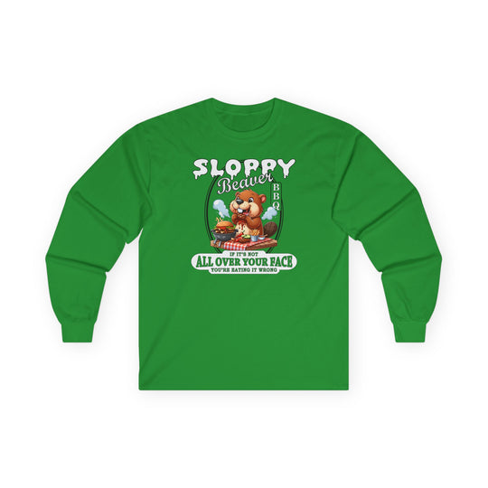 Sloppy Beaver BBQ Long Sleeve Tee