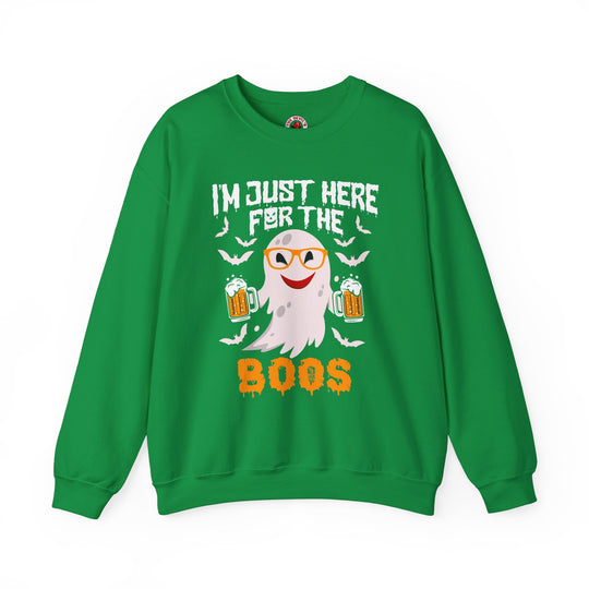 I'm Just Here For The Boos Crewneck Sweatshirt