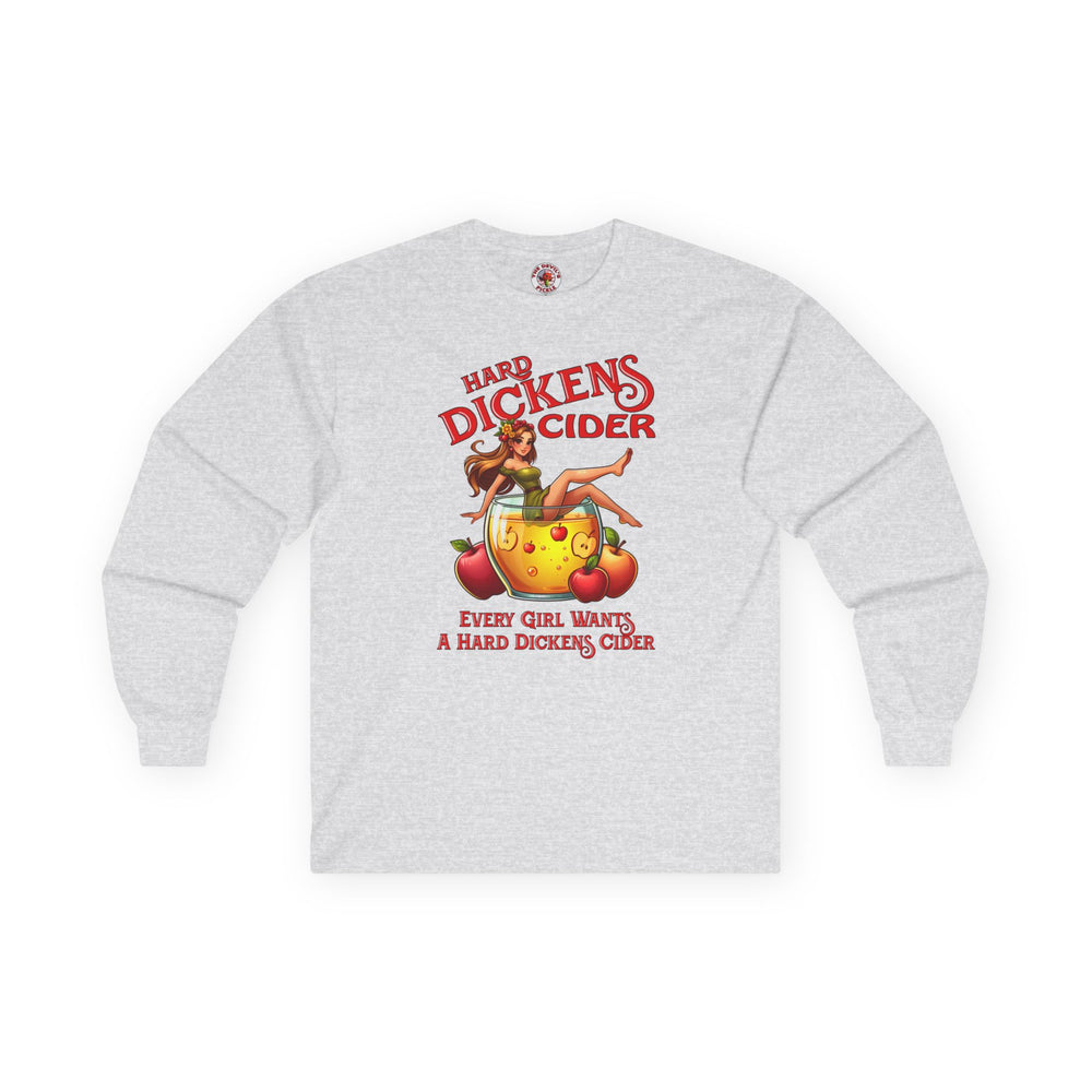 Hard Dickens Cider Long Sleeve Tee