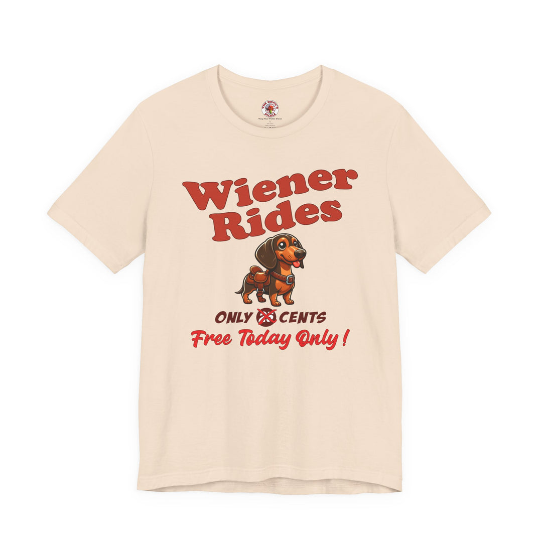 Free Wiener Rides T-Shirt