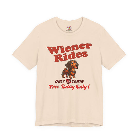 Free Wiener Rides T-Shirt