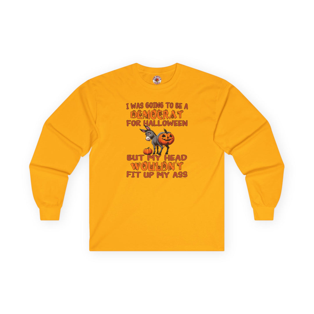 Democrat for Halloween Long Sleeve Tee