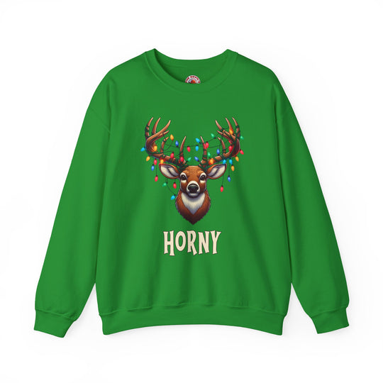 Horny Reindeer Crewneck Sweatshirt