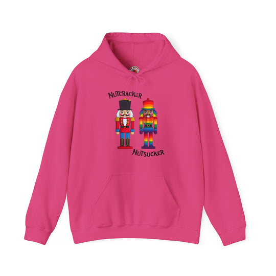 Nutcracker or Nutsucker Hooded Sweatshirt