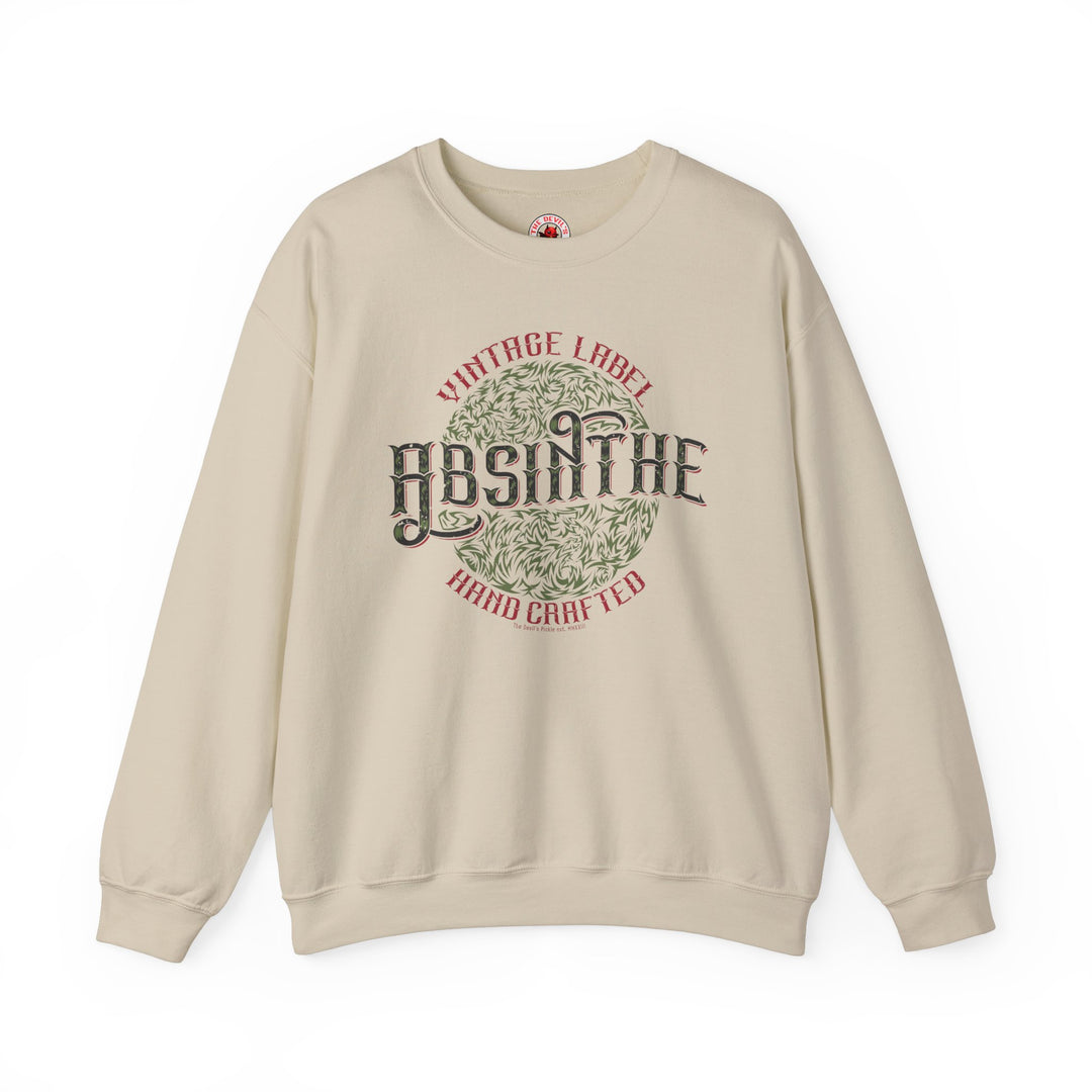 Vintage Label Absinthe Crewneck Sweatshirt