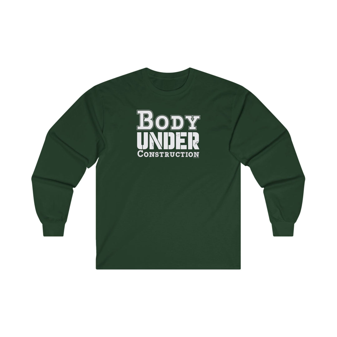 Body Under Construction Long Sleeve Tee