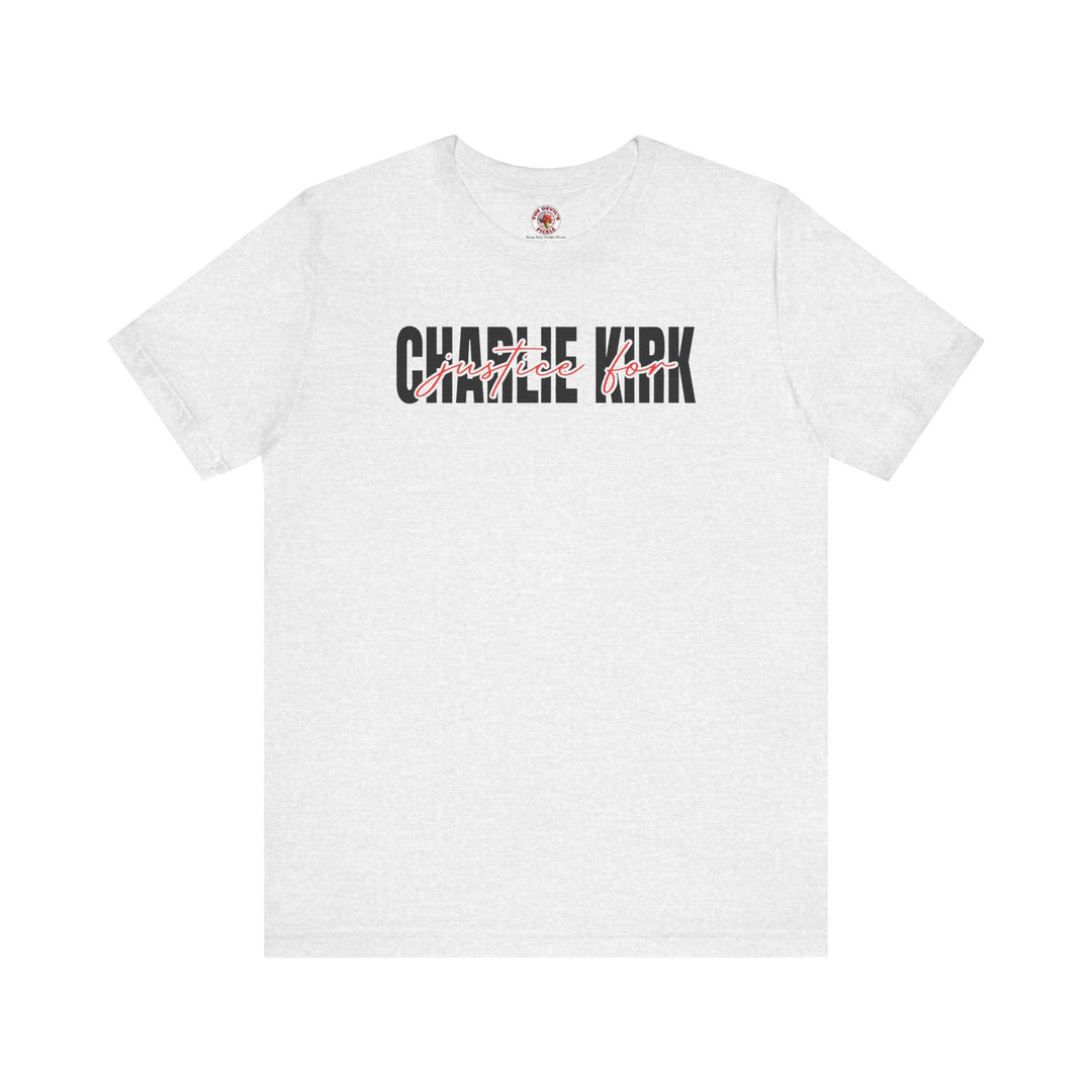 Charlie Kirk Justice T-Shirt