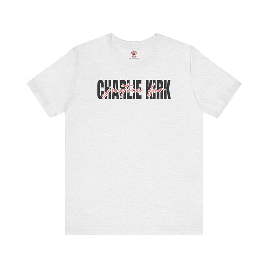 Charlie Kirk Justice T-Shirt