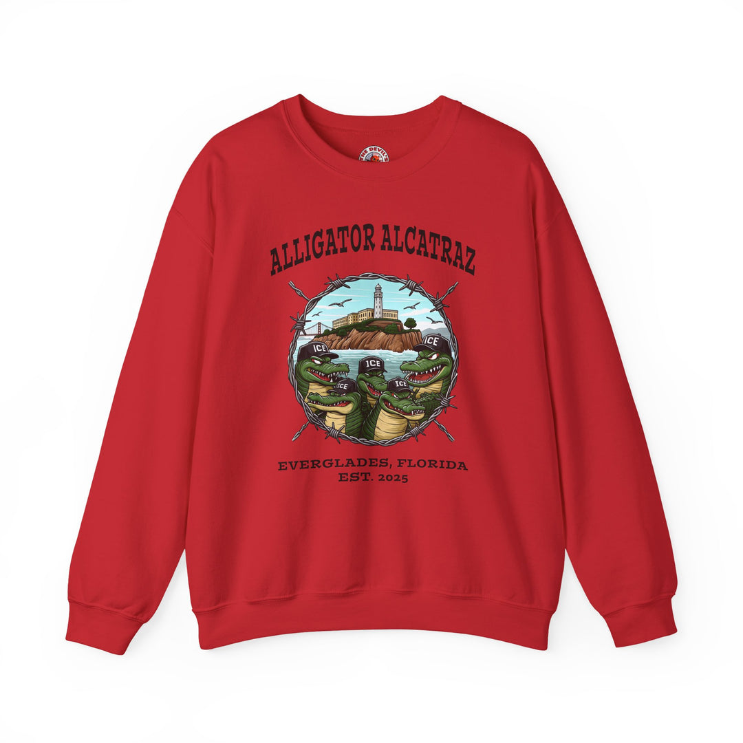 Alligator Alcatraz Crewneck Sweatshirt