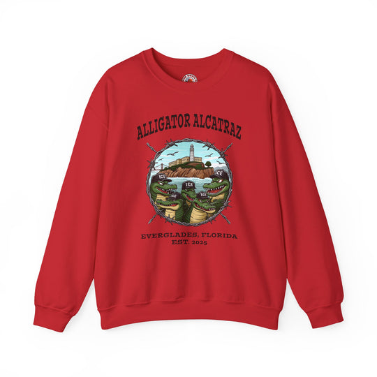 Alligator Alcatraz Crewneck Sweatshirt