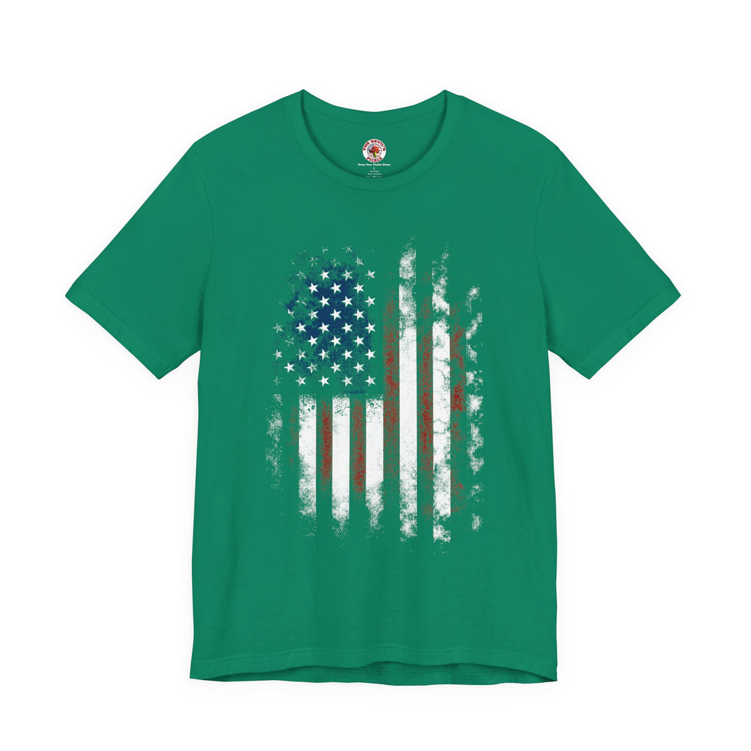 Distressed American Flag T-Shirt
