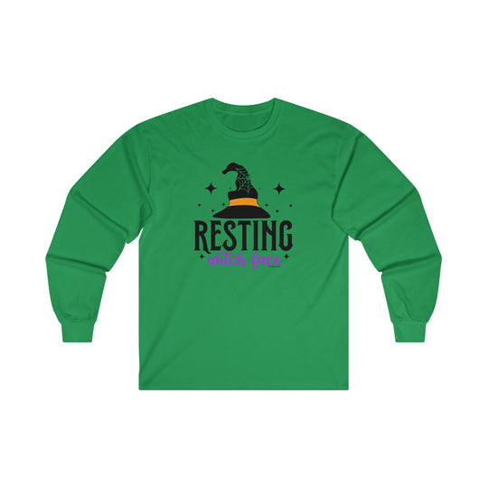 Resting Witch Face Long Sleeve Tee