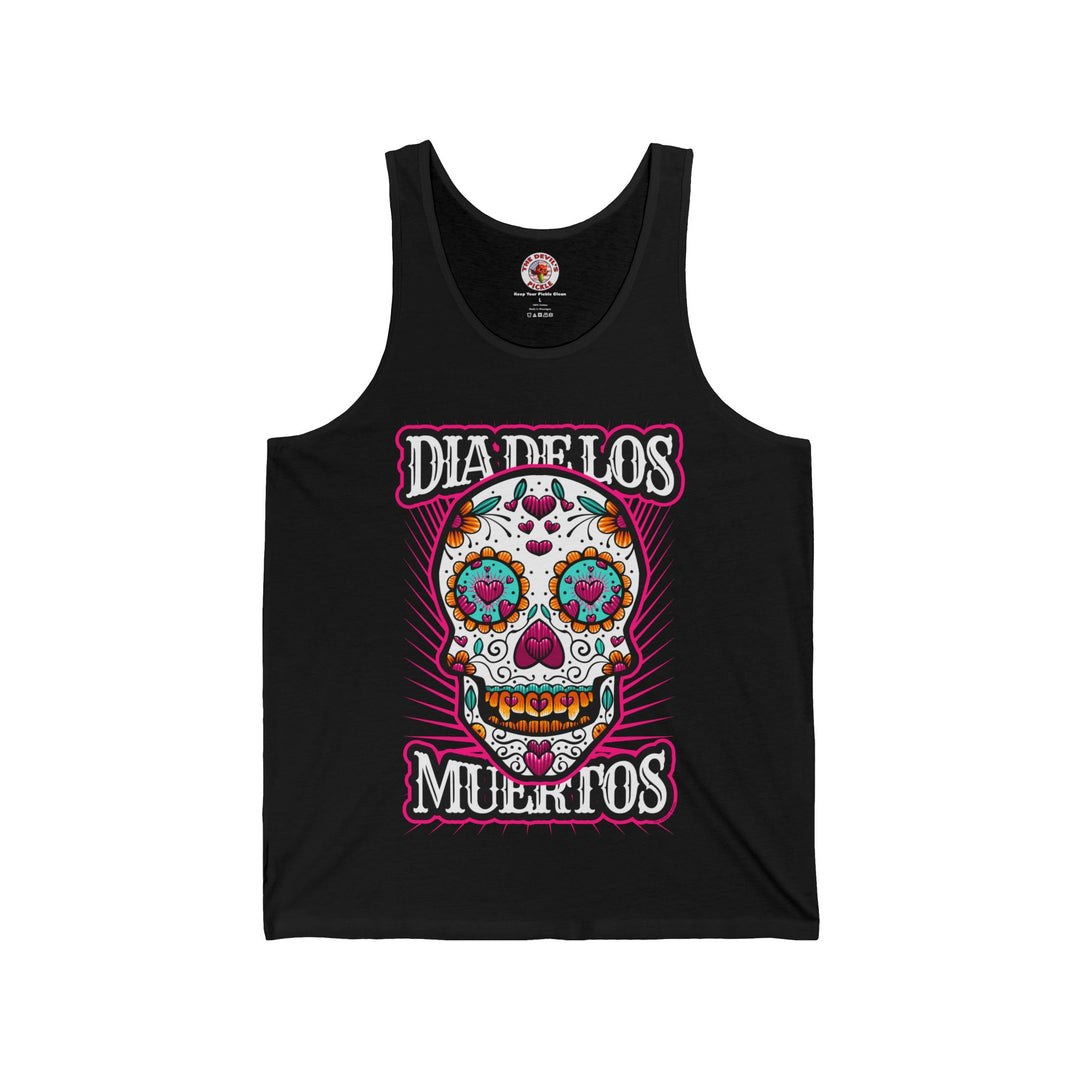 Dia De Los Muertos Skull Tank Top