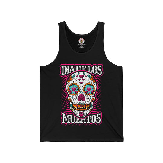 Dia De Los Muertos Skull Tank Top
