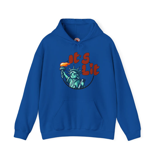 It's Lit Hooded Sweatshirt