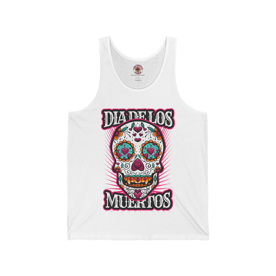 Dia De Los Muertos Skull Tank Top