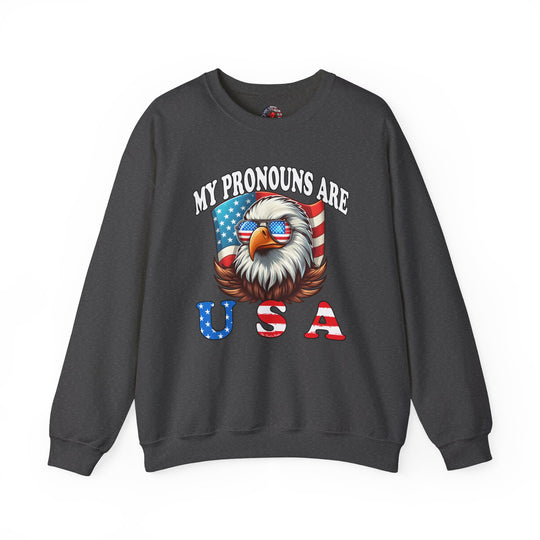 My Pronouns Are U.S.A Crewneck Sweatshirt