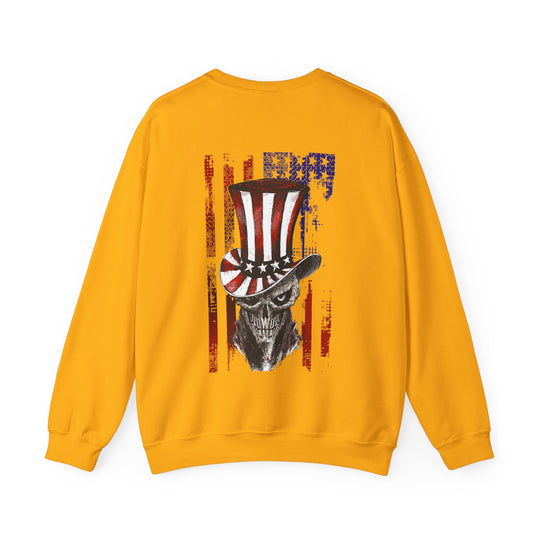 The Devil's Pickle Patriotic Skull Crewneck Sweatshirt