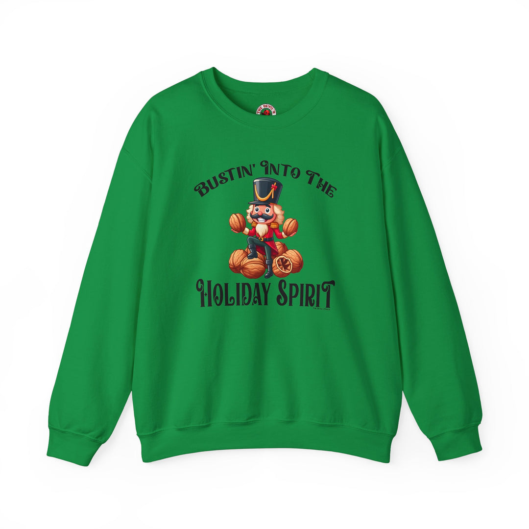 Bustin' Into The Holiday Spirit Crewneck Sweatshirt