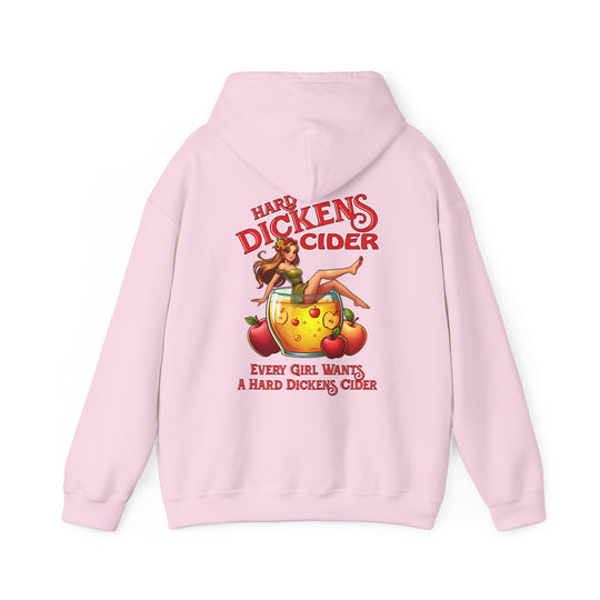 Hard Dickens Cider Front/Back Hooded Sweatshirt