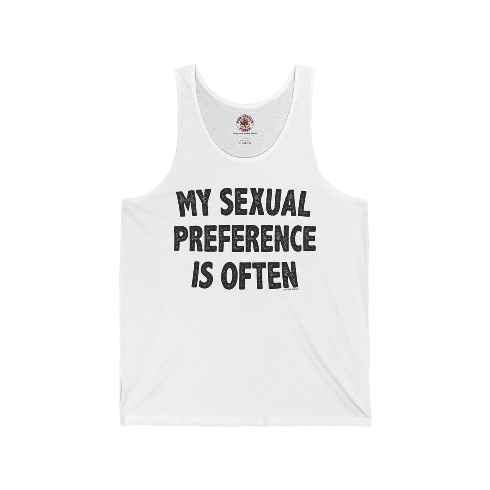 My Sexual Preference Is Often Tank Top