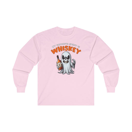 My Favorite Spirit Is Whiskey Long Sleeve Tee