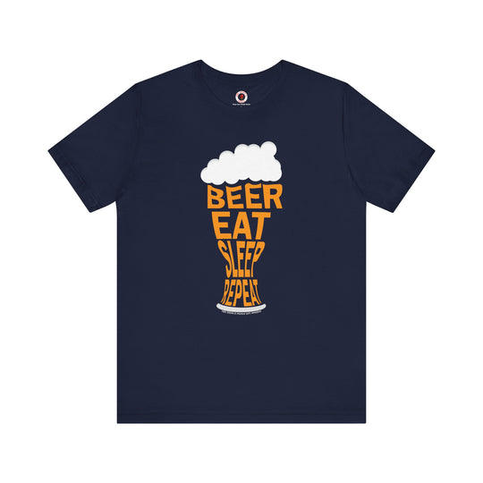 Beer Eat Sleep Repeat T-Shirt