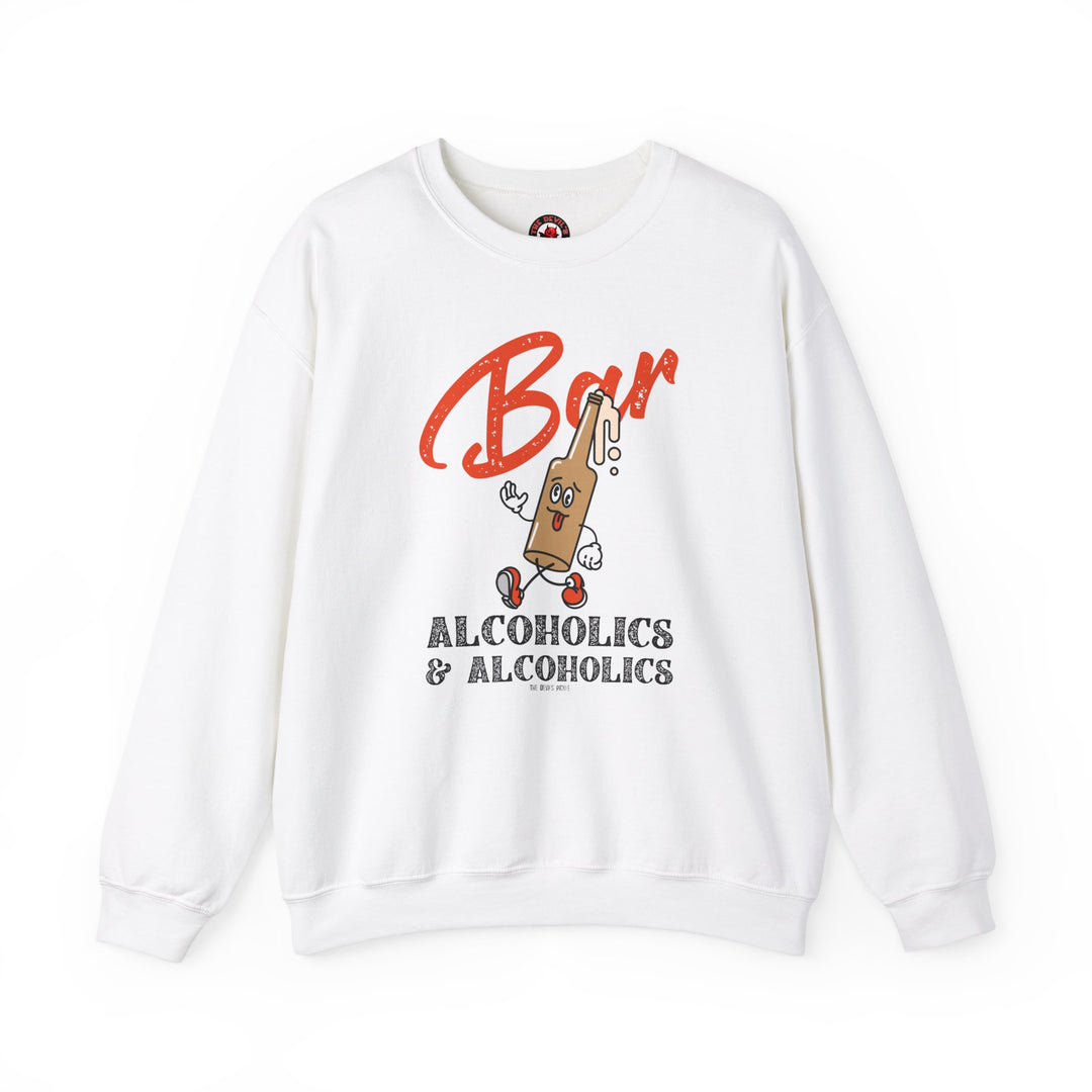 Bar Alcoholics & Alcoholics Crewneck Sweatshirt