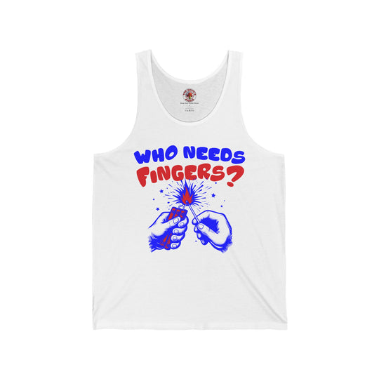 Who Needs Fingers Tank Top