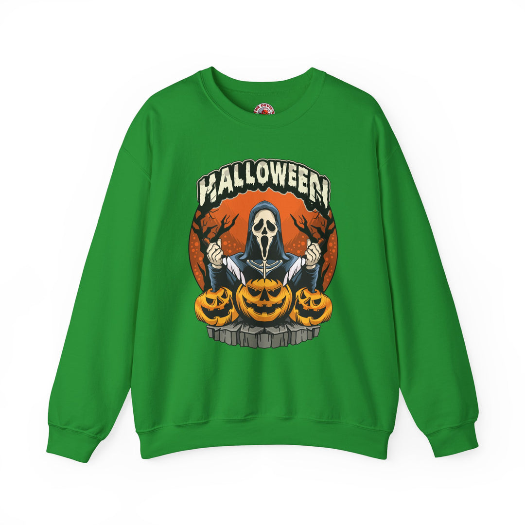 Screamer Killer Ghost Halloween Crewneck Sweatshirt