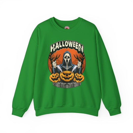 Screamer Killer Ghost Halloween Crewneck Sweatshirt
