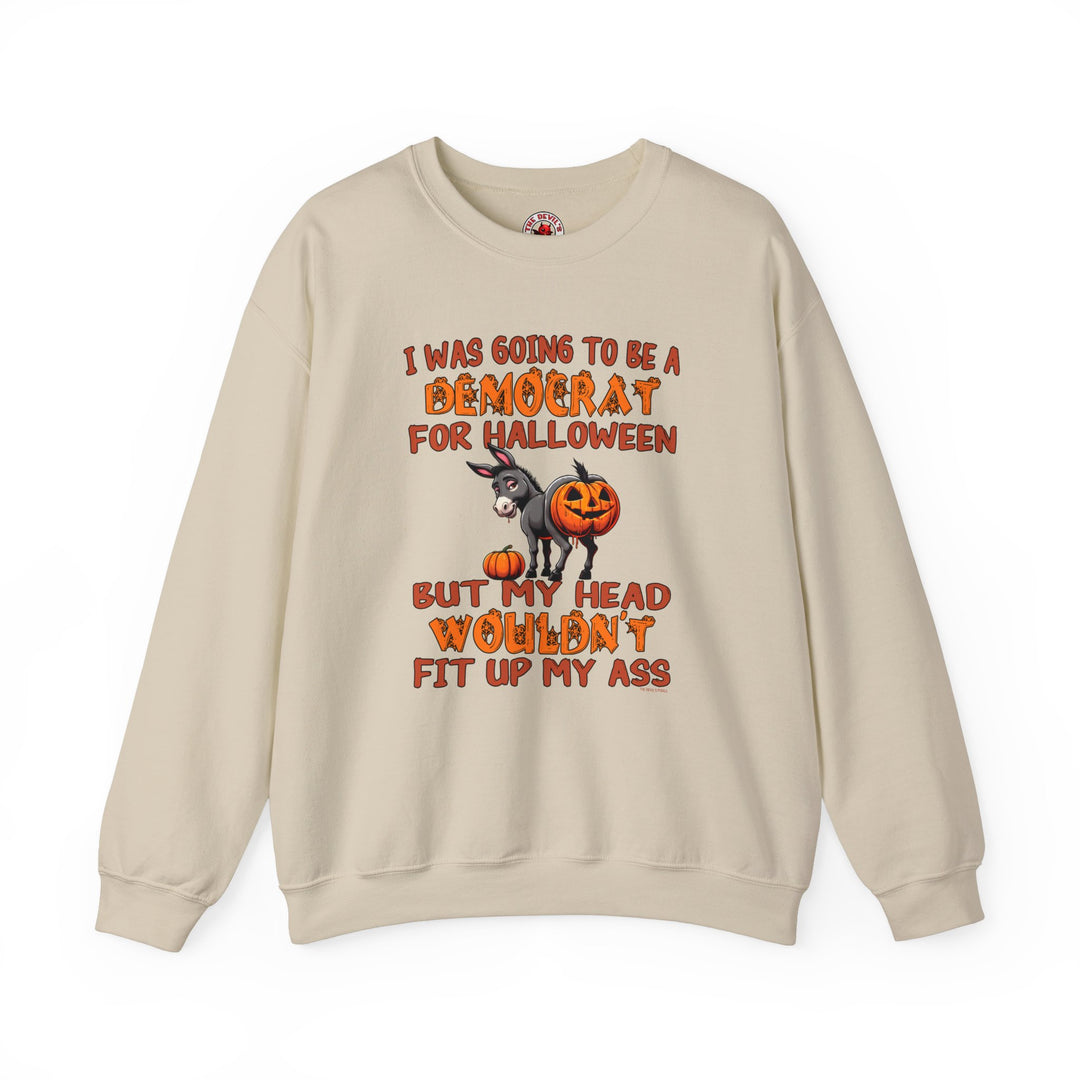 Democrat for Halloween Crewneck Sweatshirt