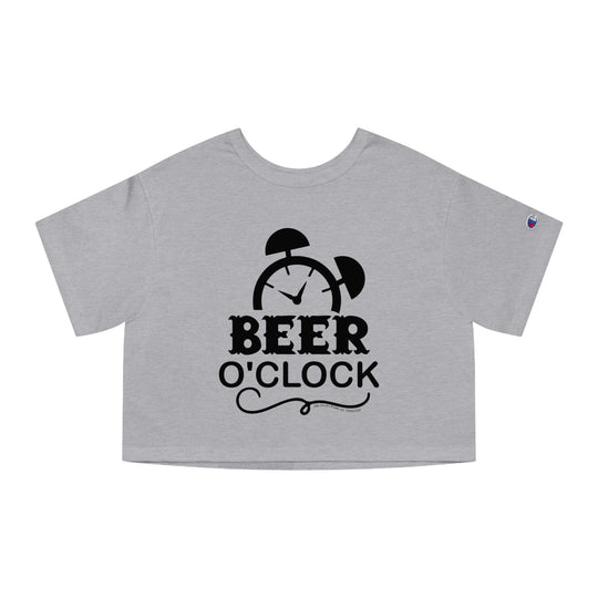 Beer O'clock Cropped T-Shirt