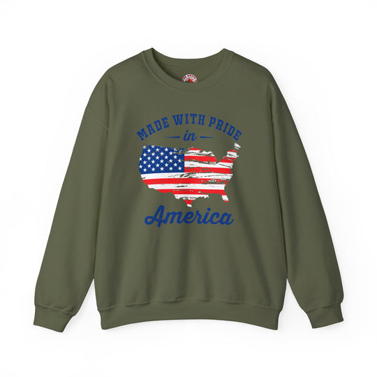 Made With Pride In America Crewneck Sweatshirt
