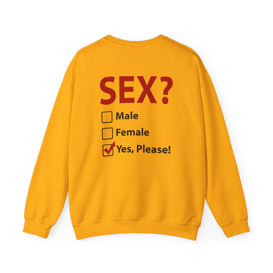 Sex? Yes, Please Crewneck Sweatshirt