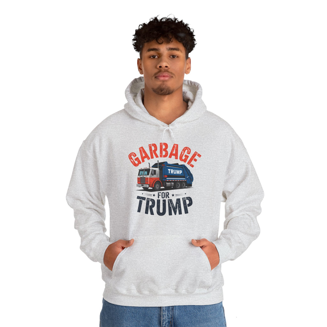 Garbage For Trump Hooded Sweatshirt