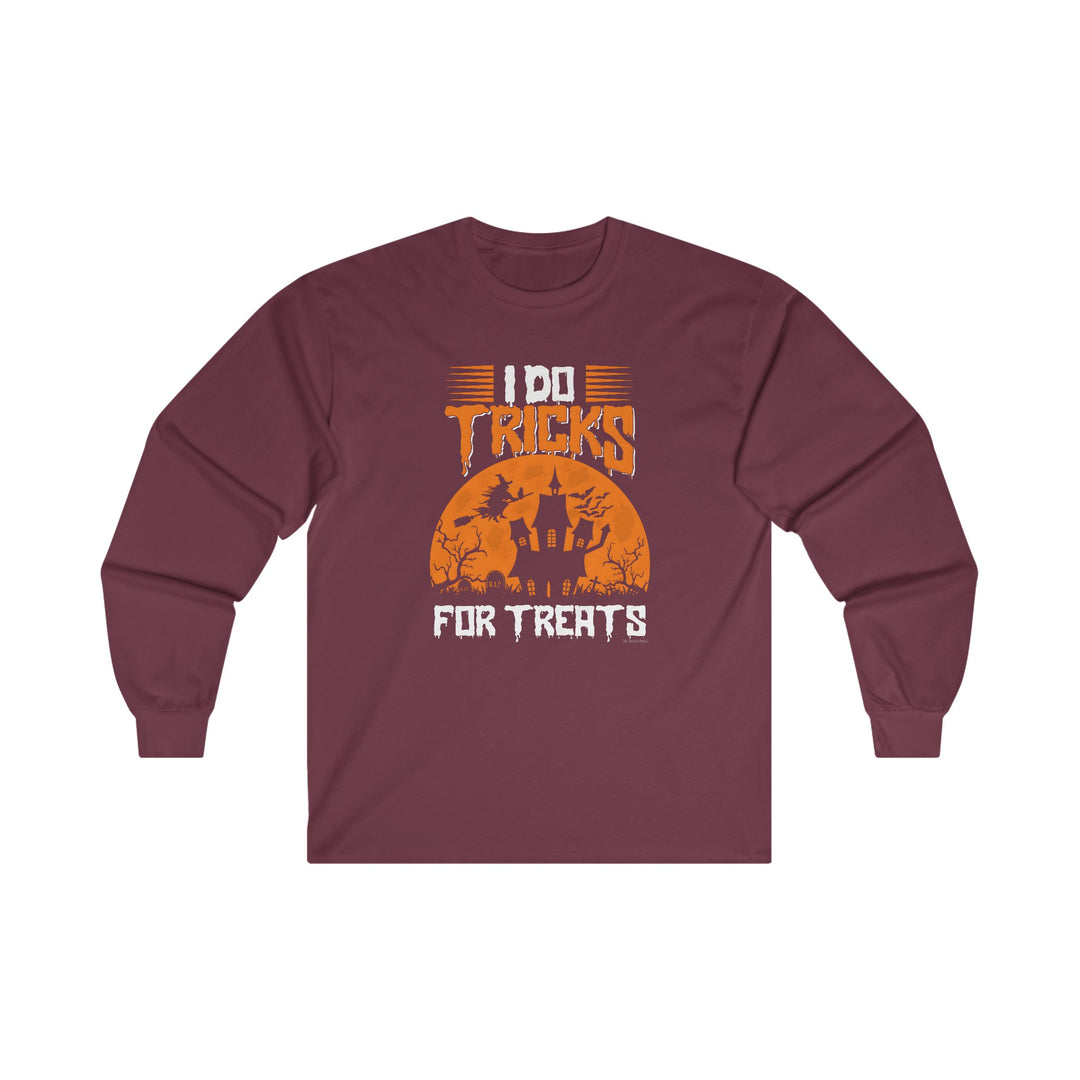 I Do Tricks For Treats Long Sleeve Tee