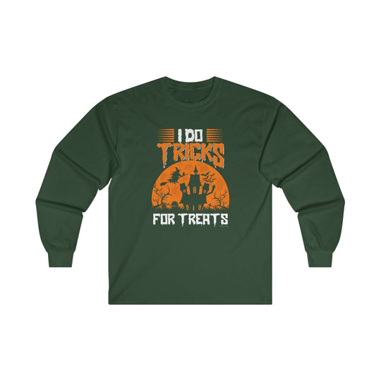 I Do Tricks For Treats Long Sleeve Tee