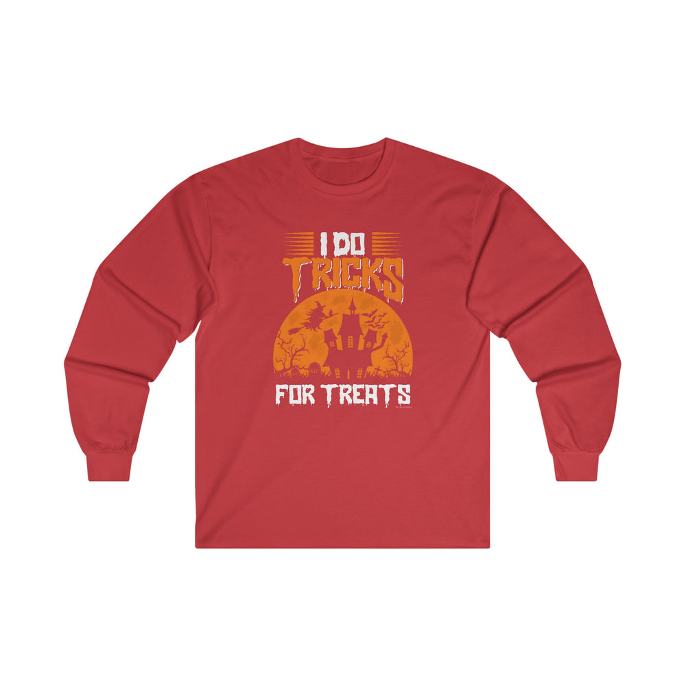 I Do Tricks For Treats Long Sleeve Tee