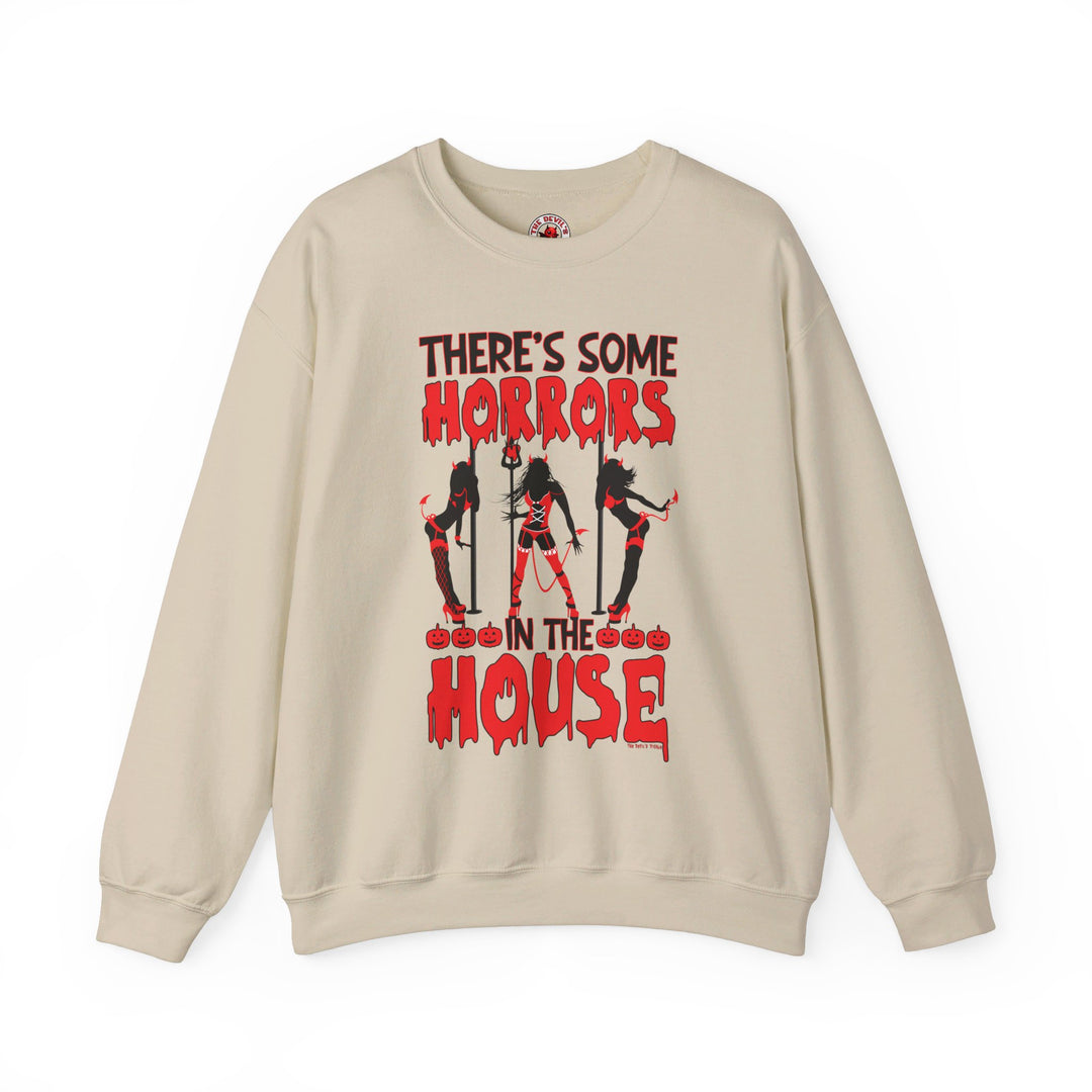 There's Some Horrors In The House Crewneck Sweatshirt