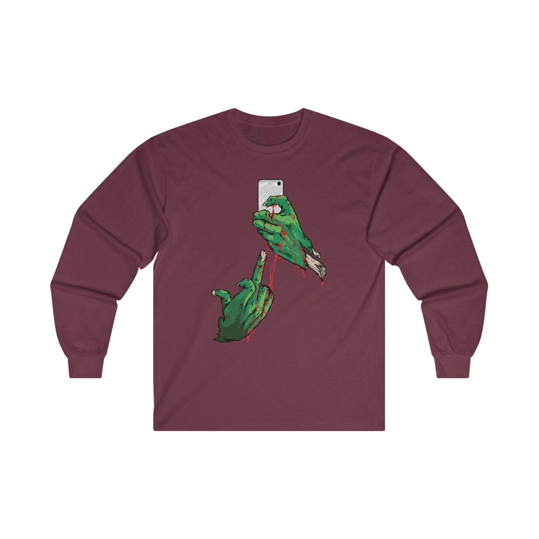 Selfie Monster Long Sleeve Tee