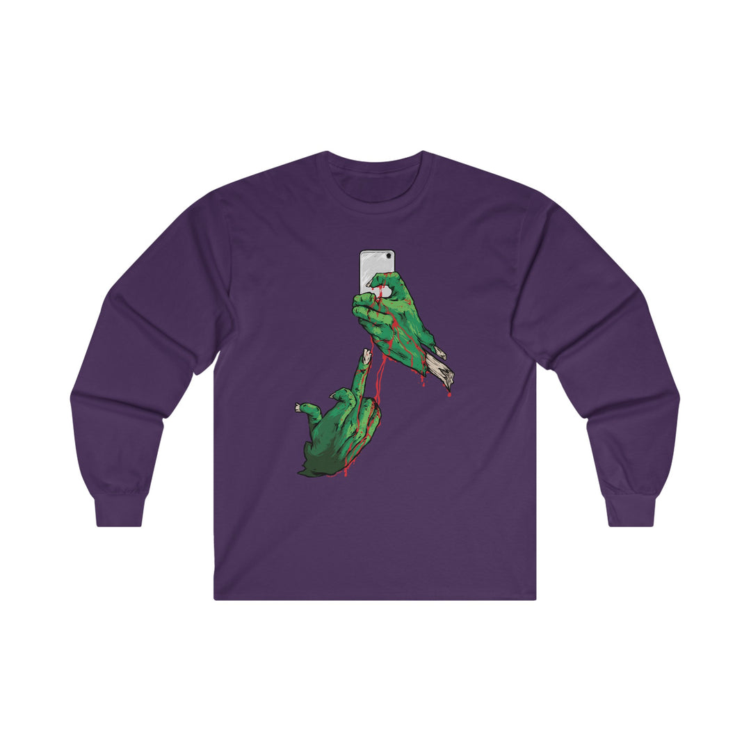 Selfie Monster Long Sleeve Tee